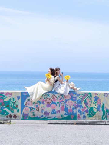 จุดถ่ายรูปที่ซ่อนเร้นของวากายามะ หาดเอนจูกาฮามะ