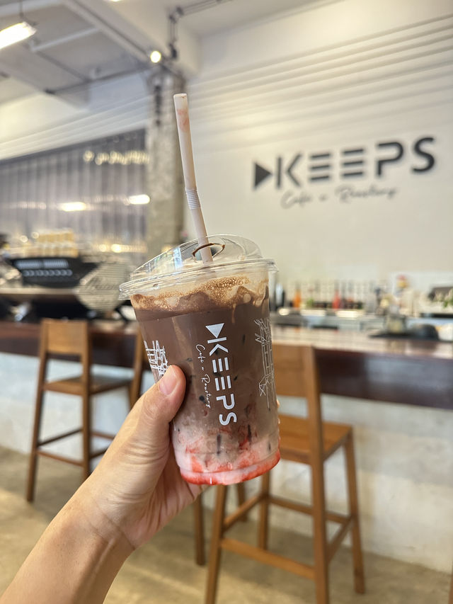 •Keep.cafe Roastery• ร้านกาแฟที่มีโรงคั่วด้วย