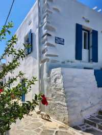 🏝️💙 “Whitewashed Wonder: My Serene Escape to Paros” 🇬🇷✨