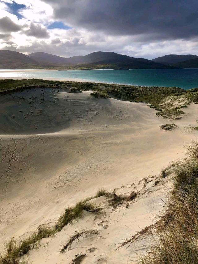 White Sands and Wild Skies at Luskentyre Beach