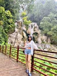 Mesmerising Kuang Si Falls in Luang Prabang