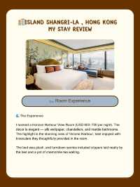 🏨 Island Shangri-La – Hongkong