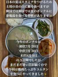 韓国/ソウル【弘大】芸能人も訪れる鶏コムタン