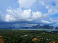 Samet Nangshe Viewpoint: Dawn Over Phang Nga