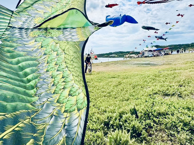 🪁「讓風箏飛翔,把心情交給海風。」 🪁「讓風箏飛翔,把心情交給海風。」