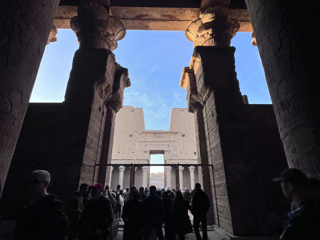 ［埃及旅遊］埃德夫神殿（Temple of Edfu）🦅法老的化身竟然有點可愛😍