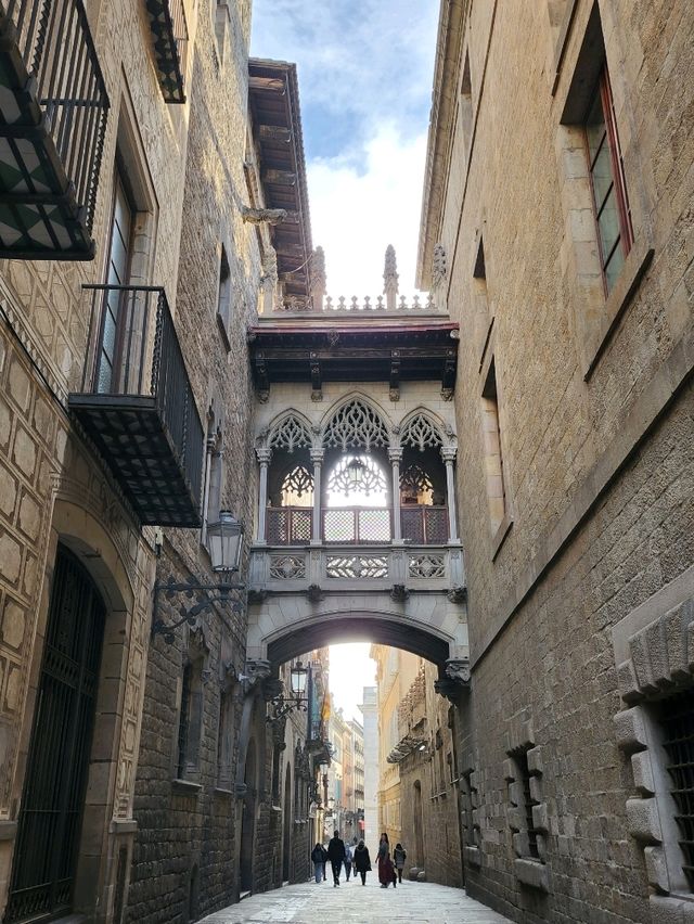 Getting lost in the magic of Barcelona’s streets. 🌆✨