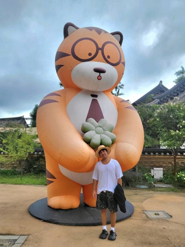 귀여운 포토존 가득한 전주한옥마을 오목대정원