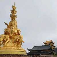 Mount Emei's Golden Summit: The Sacred Realm of Samantabhadra's Vows