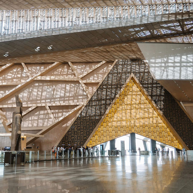 The Grand Egyptian Museum 🏜️☀️🐫🇪🇬