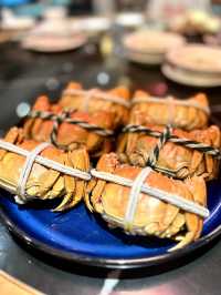 尖沙咀區海景大閘蟹🦀😋粵菜