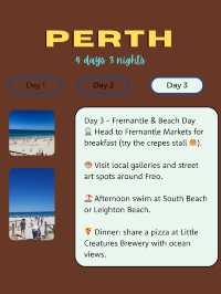 4days in Perth on a Budget💸