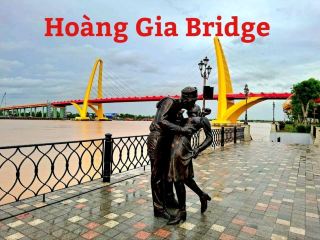 Hoàng Gia Bridgeสะพานที่เพิ่งเปิด
