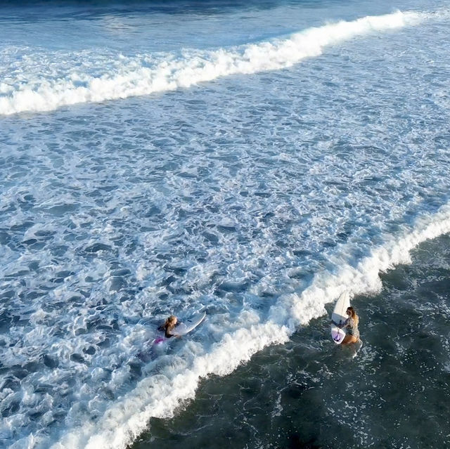 Surfing in Maldives Crystal Clear Water Kaafu Atoll