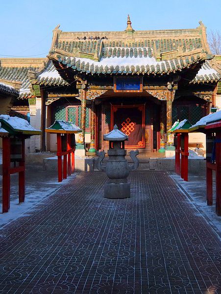 Gandantegchenling Monastery - Several Temples with Chanting Monks