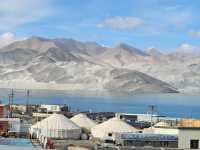 在阿克陶與白沙湖相遇,高原中藍寶石