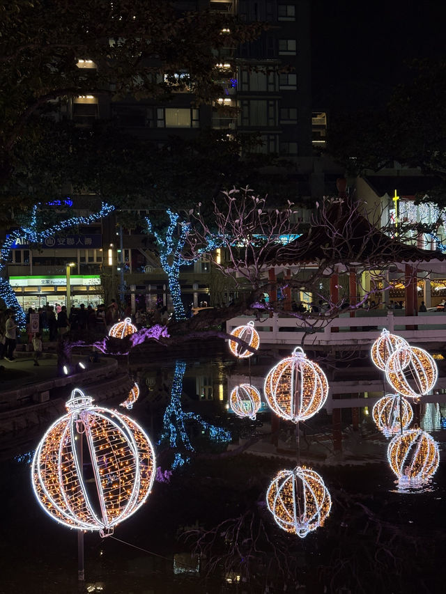 屏東景點✨屏東公園暖冬聖誕燈節🎄活動資訊