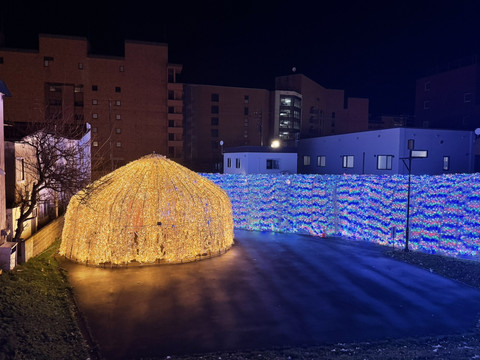 Magical lights at Lake toya 🌟 | Trip.com Abuta District