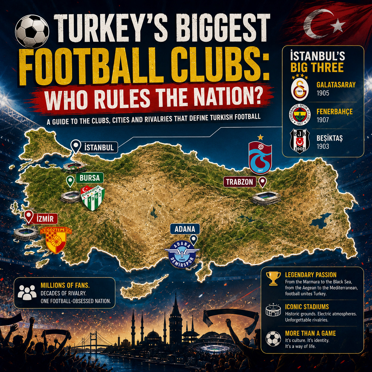 ⚽ A Football Journey Across Türkiye