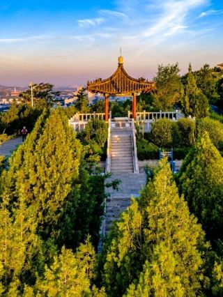 🌅 Langmaoshan Park | A Peaceful Morning Above Jinan