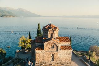When You Think of Ohrid, It Has to Be the Church of St. John at Kaneo.
