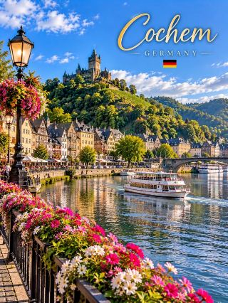 🏰🇩🇪 Cochem, Germany เมืองเล็กริมแม่น้ำที่สวยราวกับหลุดออกมาจากเทพนิยาย 🌷✨