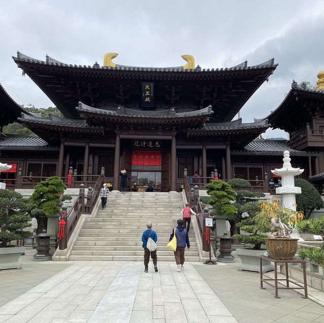 被譽為港版金國寺的志蓮淨苑