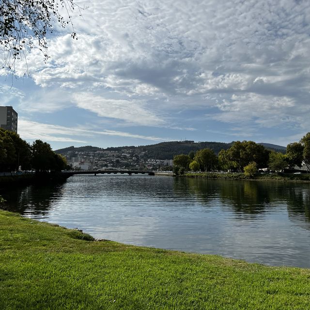 Beautiful river in Pontevedra