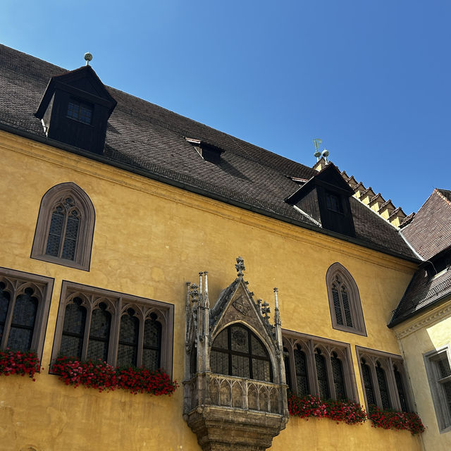 Captivating medieval Regensburg, soaked in pastel light