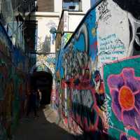 ถนนสาย graffiti จุดถ่ายรูปสุดฮิปที่ Ghent