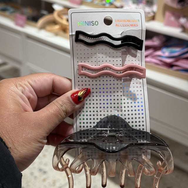I could never come out of a miniso empty-handed