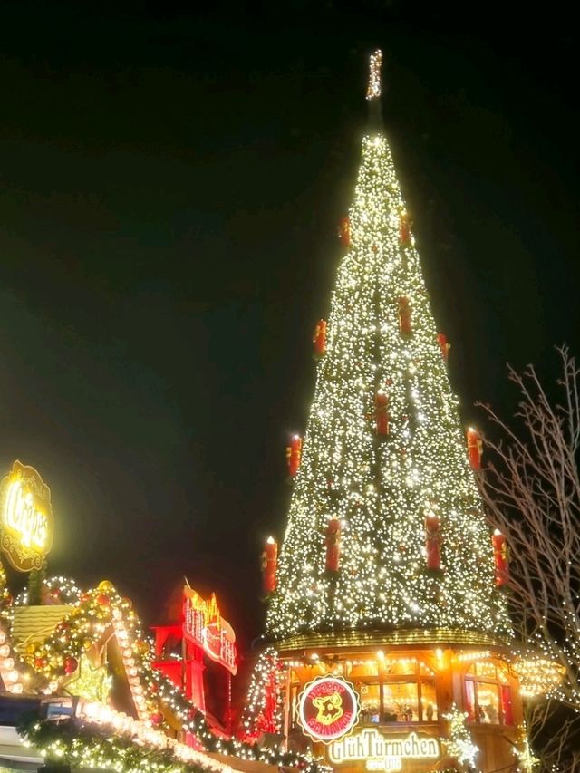 Christmas market in Düsseldorf, Germany