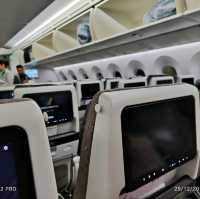 Bahrain to Manchester, flying Gulf Air