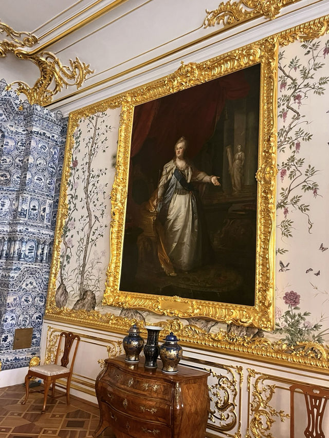 Catherine palace in Pushkin, Russia