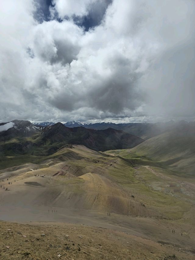 해외여행 페루 5000m의 고산 Vinicunca Rainbow Mountain