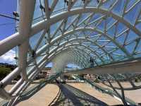 Bridge of peace in Tbilisi 