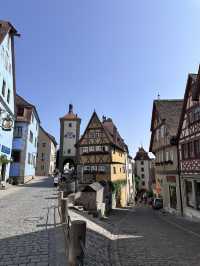 🏰 Rothenburg ob der Tauber – A Fairytale Town Frozen in Time! 🇩🇪✨