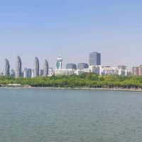 Shanghai, Pudong, a nice modern neighborhood