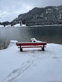 ❄️🏔️ Winter at Haldensee, Tirol – Where the Alps Whisper in Snow 🏔️❄️