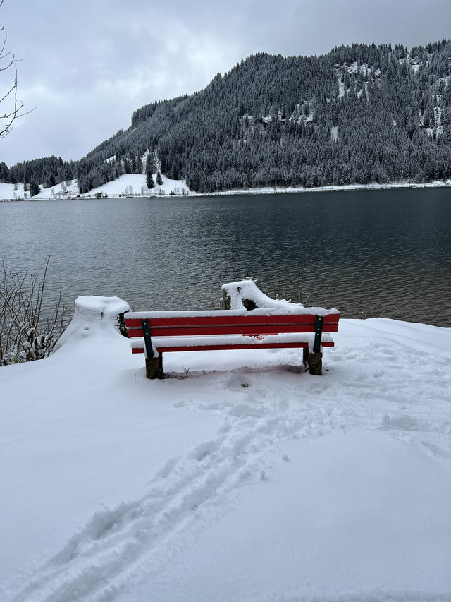 ❄️🏔️ Winter at Haldensee, Tirol – Where the Alps Whisper in Snow 🏔️❄️