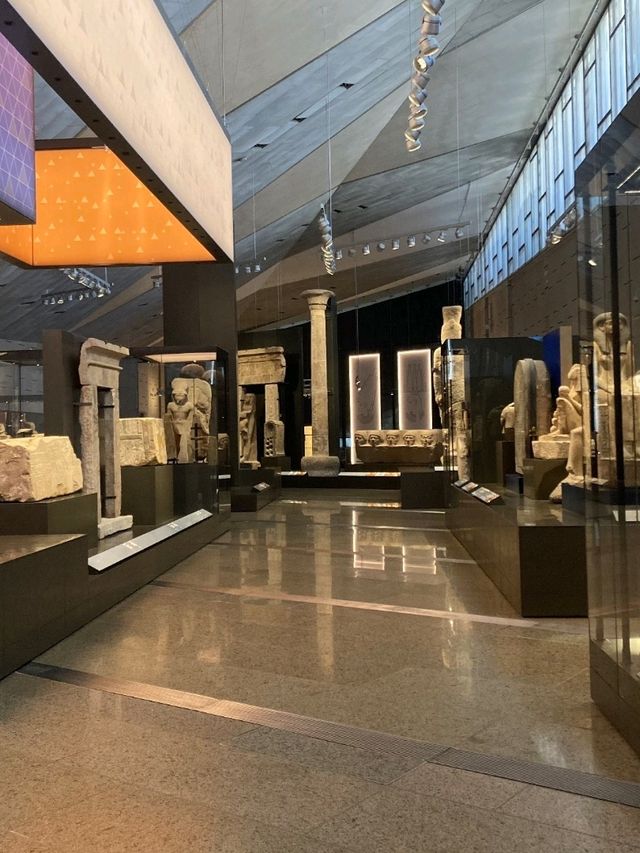 📍 Grand Egyptian Museum (GEM) in Cairo