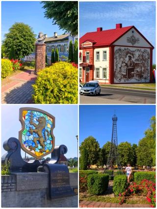 How is living there: Slonim. Greenery, history, and very quiet 🌿