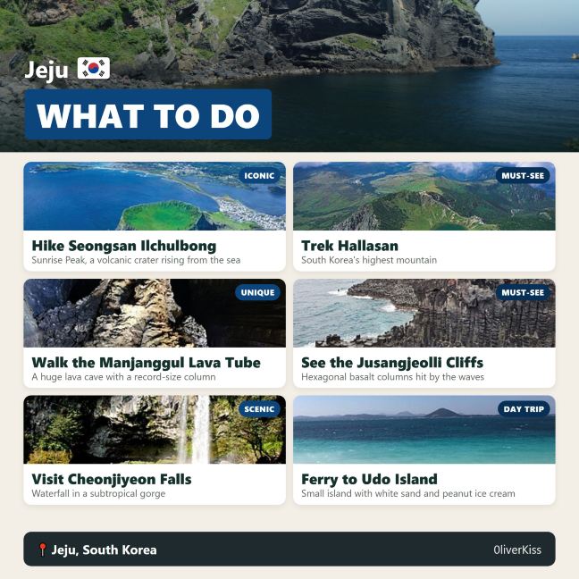 What to See, Eat & Do in Jeju | Trip.com Jeju Island