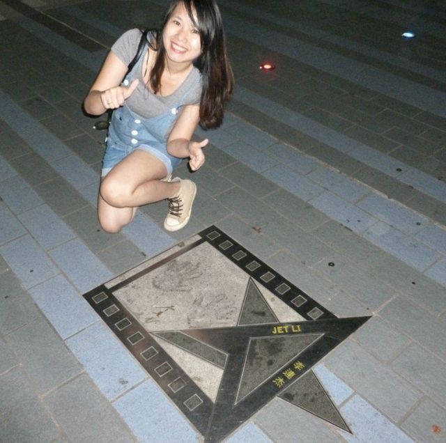 Hongkong Legends at the Avenue of Stars!