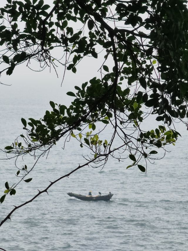 冠頭嶺的山莊與海灘