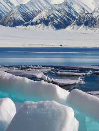 賽裡木湖藍冰日出日落：攝影愛好者的天堂！