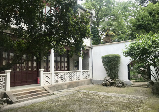 蘇州圖書館裡的“天香小築”