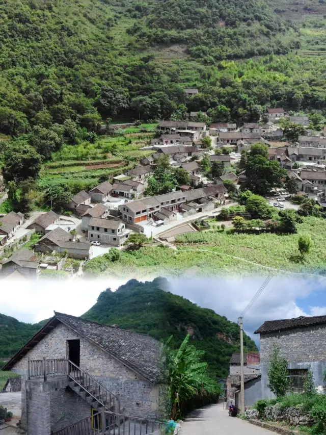 一人で贵州省兴义の古村を旅する