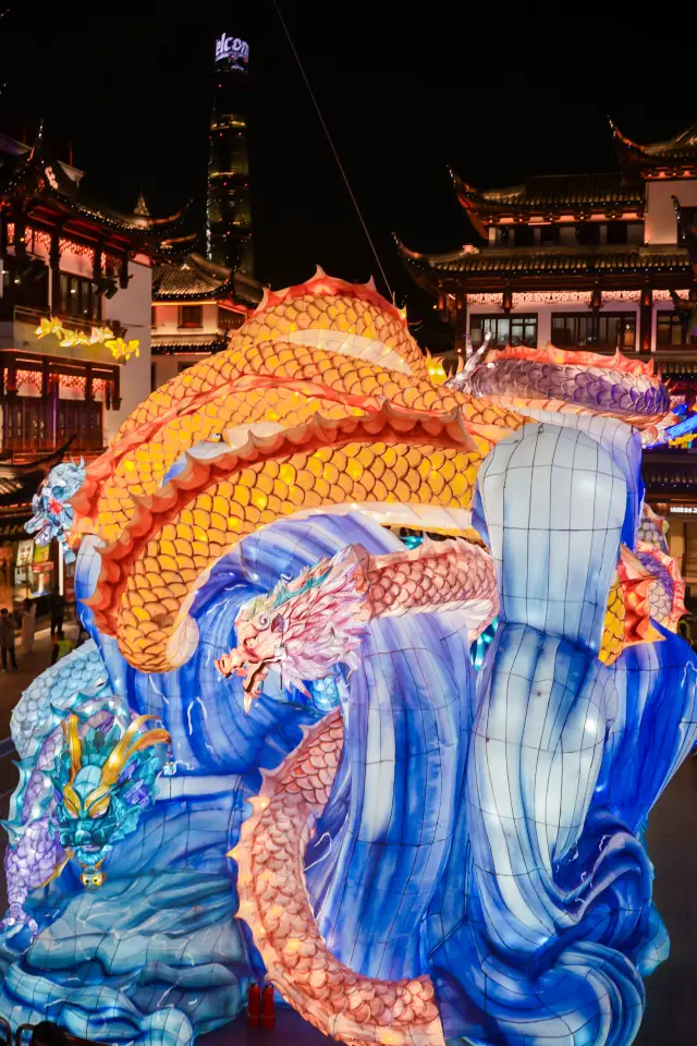 Once the lights are on in Yuyuan Garden, Shanghai wins the Dragon Year photo strategy