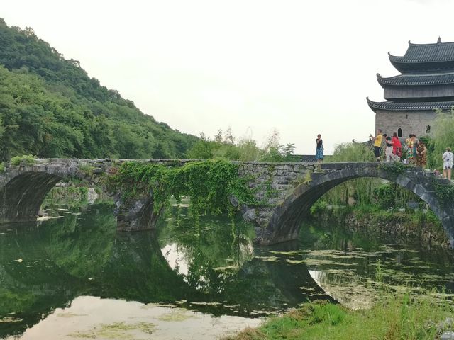 上甘棠村，世外桃園。